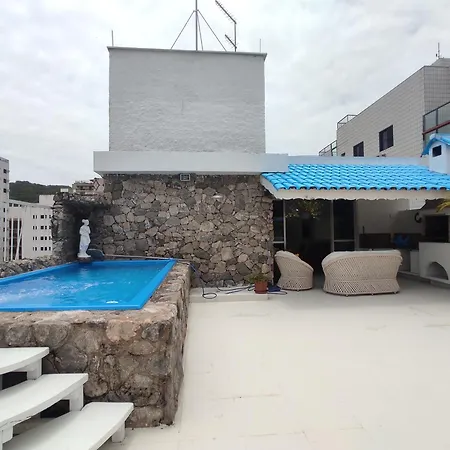 Cobertura Enseada Guarujá - 250 metros da praia-2